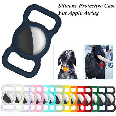 AirTag Silicone Protective Case for Pet Collar Dog and Cat - TechShopi